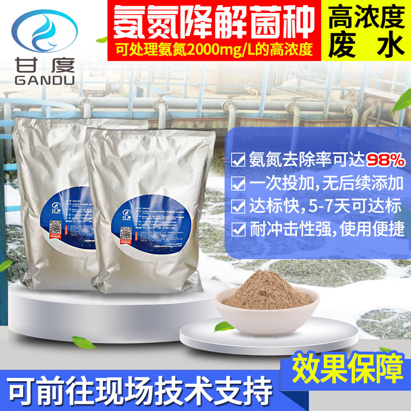 甘度工業廢處理水氨氮去除菌好氧菌